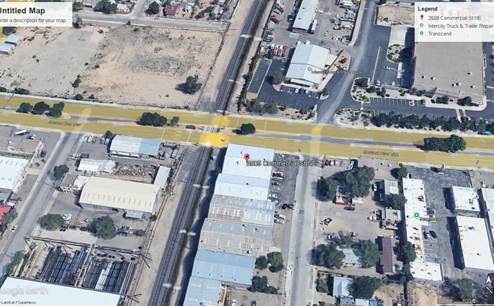 Pictures of Retail, Office, Industrial property located at 2509 Commercial Street Northeast, Albuquerque, NM 87102 for sales - image #1