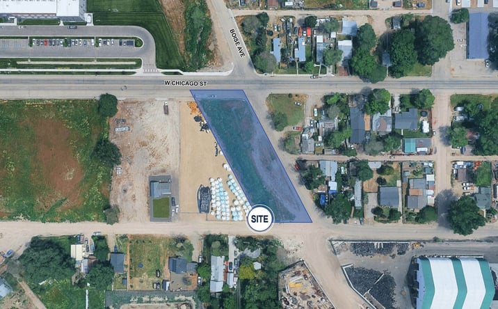 Pictures of Land property located at TBD Boise Ave & W Chicago St, Caldwell, ID 83605 for sales - image #1