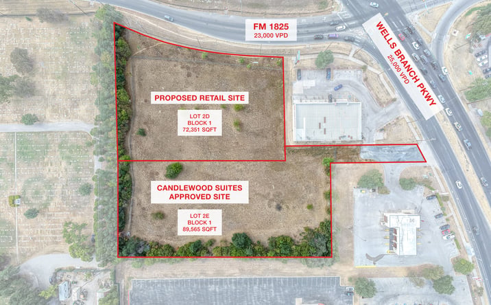 Pictures of Hospitality, Land, Retail property located at 1501 Wells Branch Pkwy, Pflugerville, TX 78660 for sales - image #1