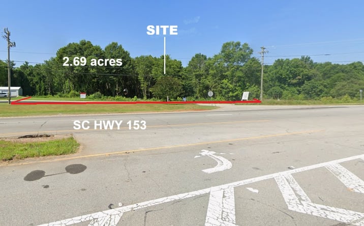 Pictures of Land, Retail property located at 3013 Hwy 153, Piedmont, SC 29673 for sales - image #1