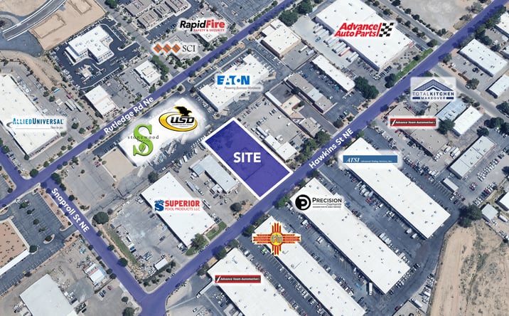 Pictures of Land property located at 3801 Hawkins St NE, Albuquerque, NM 87109 for sales - image #1