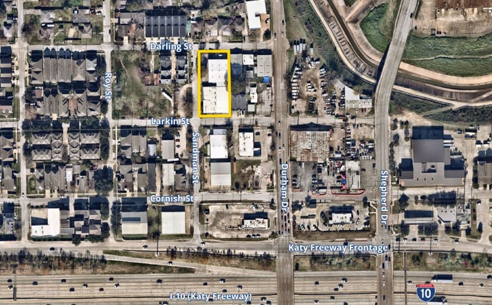 Pictures of Industrial property located at 2210 Sandman St, Houston, TX 77007, 4922 Larkin St, Houston, TX 77007 for sales - image #1