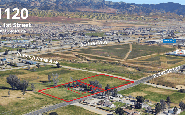 Pictures of Land property located at 1120 E 1st St, Beaumont, CA 92223 for sales - image #1