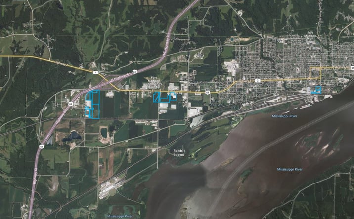 Pictures of Industrial property located at 2336 263rd Ave, Fort Madison, IA 52627, 2330 263rd Ave, Fort Madison, IA 52627, 5012 Avenue O, Fort Madison, IA 52627, 1810 Avenue O, Fort Madison, IA 52627, Ave O and 53rd St, Fort Madison, IA 52627, Hwy 61 and 263rd Ave, Fort Madison, IA 52627 for sales - image #1