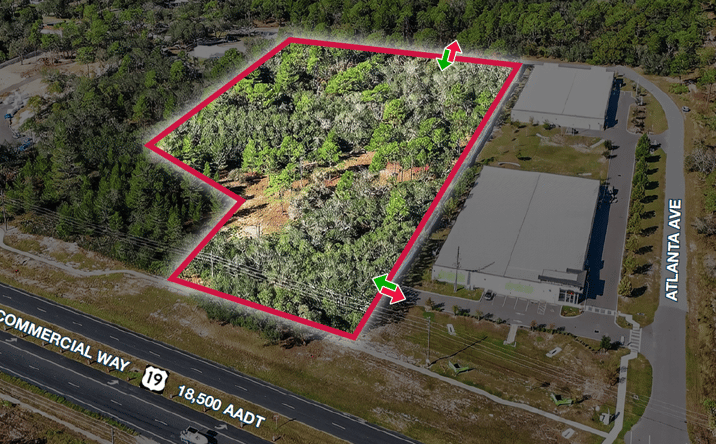 Pictures of Land property located at 11343 Commercial Way, Brooksville, FL 34614 for sales - image #1