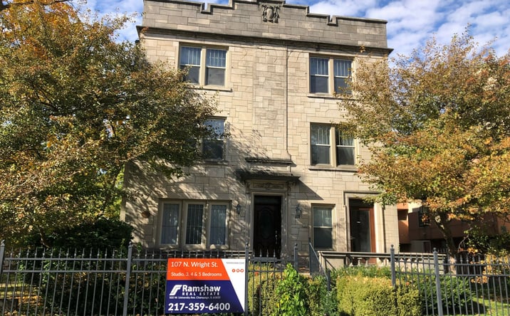 Pictures of Multifamily property located at 107 S Wright St, Champaign, IL 61820 for sales - image #1