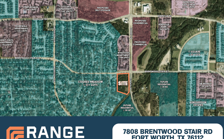 Pictures of Land property located at 7808 Brentwood Stair Rd, Fort Worth, TX 76112 for sales - image #1