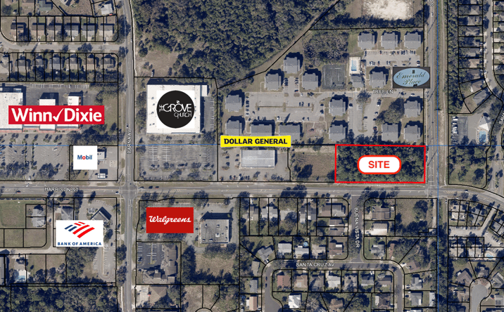 Pictures of Land property located at 1100 Harrison St, Titusville, FL 32780 for sales - image #1