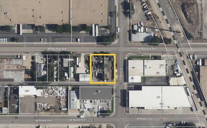 Pictures of Land property located at 1400 W Bayaud Ave, Denver, CO 80223 for sales - image #1