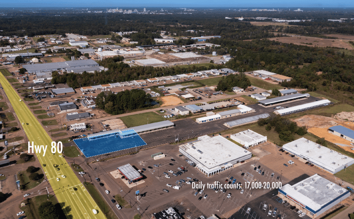 Pictures of Land property located at 3064 U.S. 80, Pearl, MS 39208 for sales - image #1