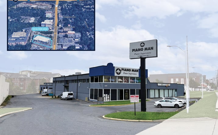 Pictures of Industrial, Office, Retail property located at 9520 Baltimore Ave, College Park, MD 20740 for sales - image #1