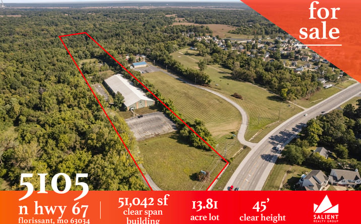 Pictures of Industrial, Special Purpose property located at 5105 N Hwy 67, Florissant, MO 63034 for sales - image #1