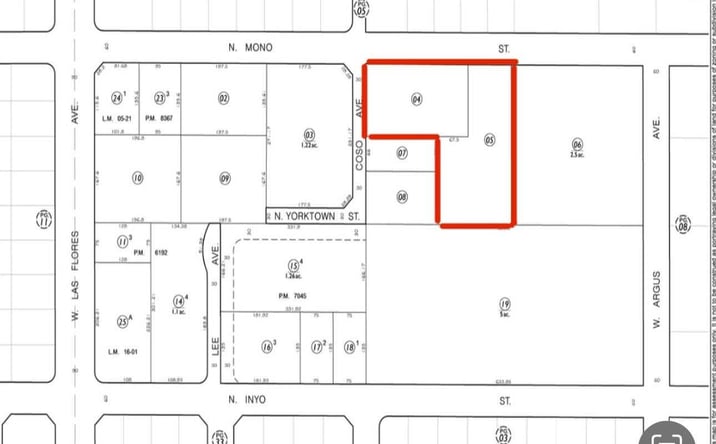 Pictures of Land property located at W Coso Ave, Ridgecrest, CA 93555 for sales - image #1
