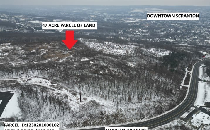 Pictures of Land property located at Clover St & West Of Rr Street, Scranton, PA 18508, scranton, PA 18058 for sales - image #1