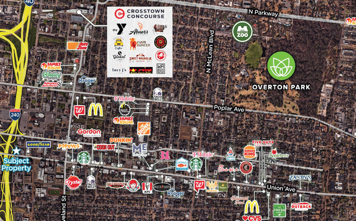 Pictures of Retail property located at 1160 Union Ave, Memphis, TN 38104 for sales - image #1