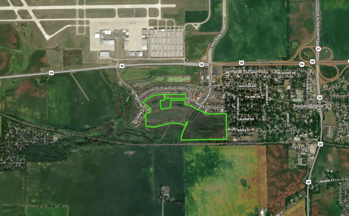 Pictures of Land property located at SWC Municipal Drive and Highway 30, Sugar Grove, IL 60554 for sales - image #1
