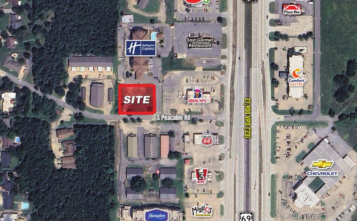 Pictures of Land property located at South Peaceable Road, McAlester, OK 74501 for sales - image #1