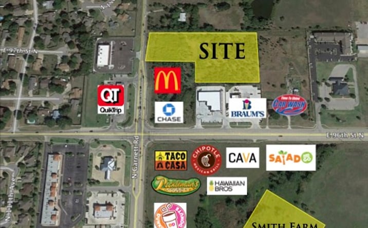 Pictures of Retail, Special Purpose property located at 96th & Garnett, Broken Arrow, OK 74012 for sales - image #1