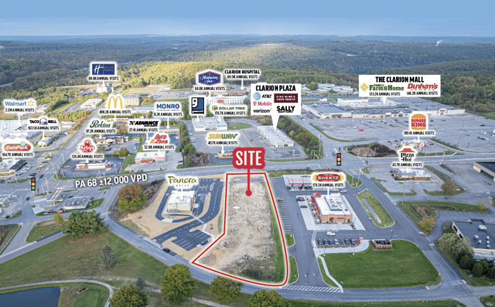 Pictures of Land property located at Holiday Inn Rd, Clarion, PA 16214 for sales - image #1