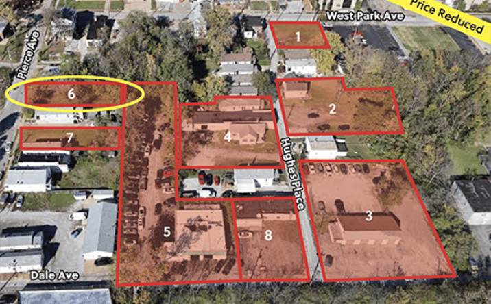 Pictures of Land property located at 1320 Pierce Avenue, St. Louis, MO 63110 for sales - image #1