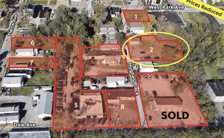 Pictures of Land property located at 1320, 1326, 1330 Hughes Place, St. Louis, MO 63110 for sales - image #1