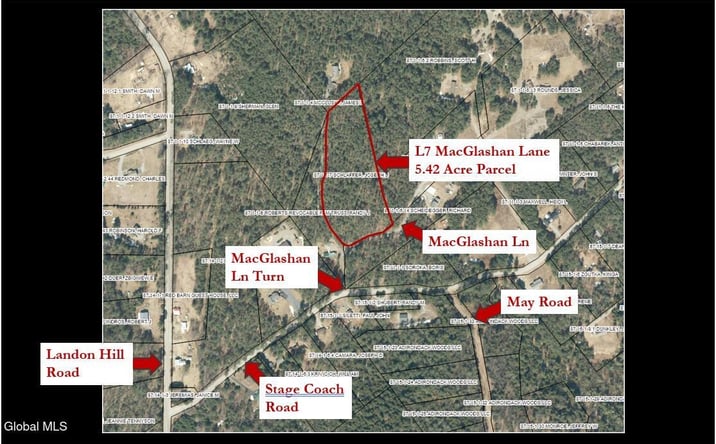 Pictures of Land property located at L7 Macglashan Lane, Chestertown, NY 12817 for sales - image #1