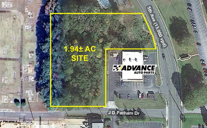 Pictures of Land property located at 406 N 5th Ave, Manchester, GA 31816 for sales - image #1
