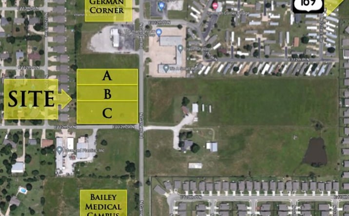 Pictures of Retail property located at 112th & N. Garnett, Owasso, OK 74055 for sales - image #1