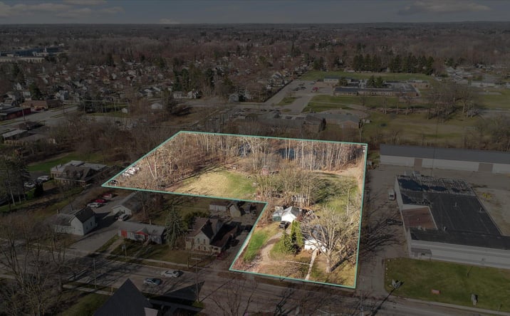Pictures of Business for Sale, Office, Retail, Land property located at 405 & 345 N Lafayette Street, South Lyon, MI 48178 for sales - image #1