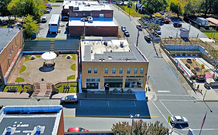 Pictures of Multifamily, Office, Retail property located at 141 - 149 Main Street W, Valdese, NC 28690 for sales - image #1