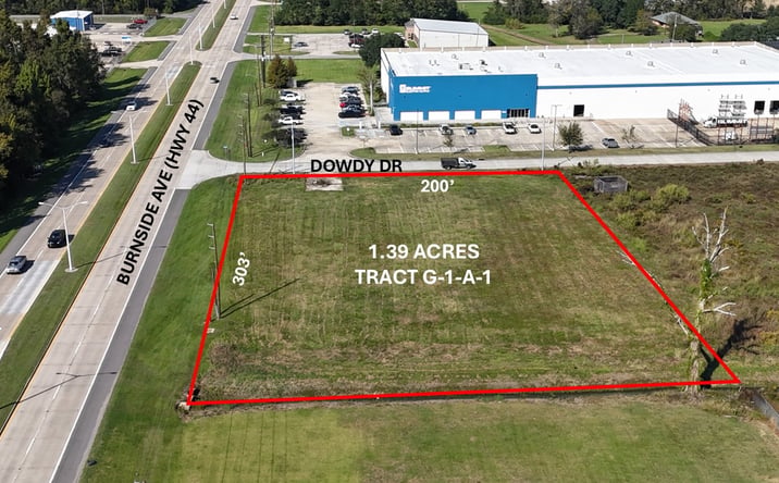 Pictures of Land property located at Hwy 44 at Dowdy, Gonzales, LA 70737 for sales - image #1