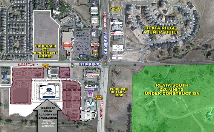 Pictures of Land property located at SWC Stroh Road & Parker Road, Parker, CO 80134 for sales - image #1