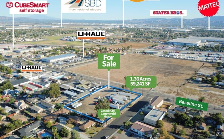 Pictures of Industrial, Land, Self Storage, Special Purpose property located at 24822 E Baseline St, San Bernardino, CA 92404 for sales - image #1