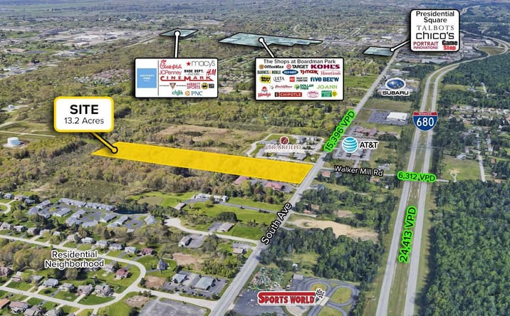 Pictures of Land property located at 8100 South Ave, Boardman, OH 44512 for sales - image #1