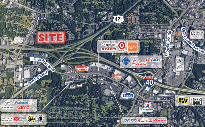 Pictures of Land property located at Beckwood Dr, Winston-Salem, NC 27103 for sales - image #1