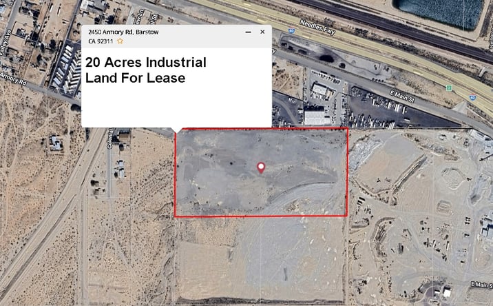 Pictures of Land property located at 2450 Armory Rd, Barstow, CA 92311 for sales - image #1