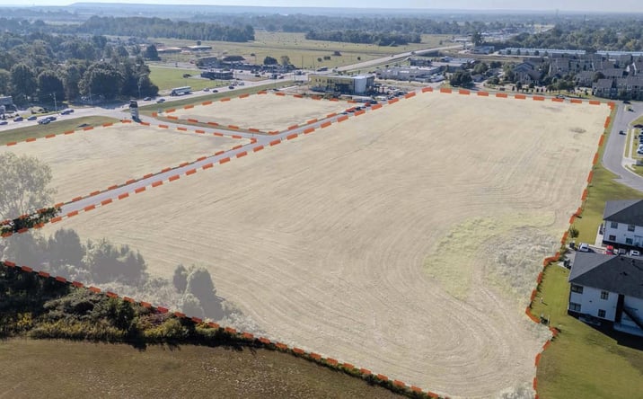 Pictures of Land property located at Nwc of 126th St and Memorial Dr, Bixby, OK 74008 for sales - image #1