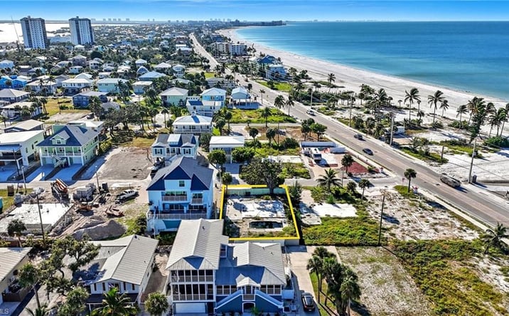 Pictures of Land property located at 117 Hibiscus Dr, Fort Myers Beach, FL 33931 for sales - image #1