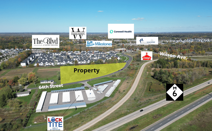 Pictures of Land property located at 4143-4211 64th Street, Grandville, MI 49418 for sales - image #1