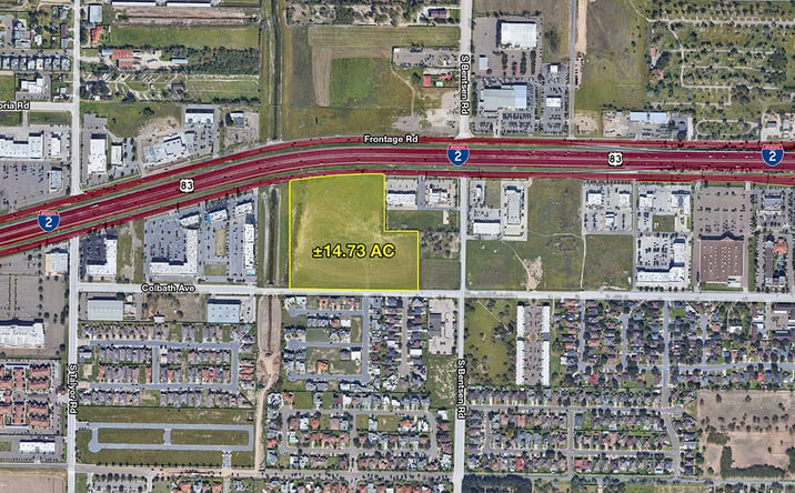 Pictures of Land property located at 83 W Frontage Rd, Mcallen, TX 78503 for sales - image #1