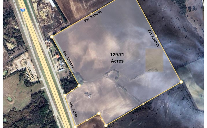 Pictures of Land property located at TBD I-35 Road, Abbott, TX 76621 for sales - image #1