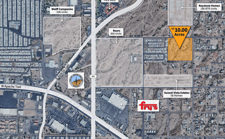 Pictures of Land property located at 721 E Scenic St, Apache Junction, AZ 85119 for sales - image #1