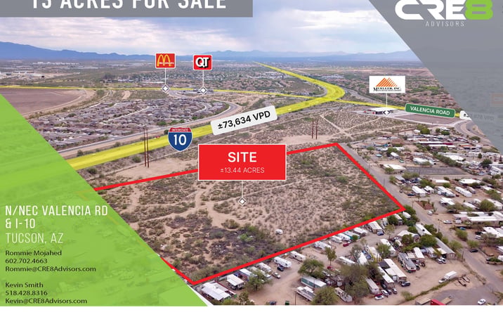 image of property at NEC VALENCIA ROAD & INTERSTATE 10 Tucson AZ 85706