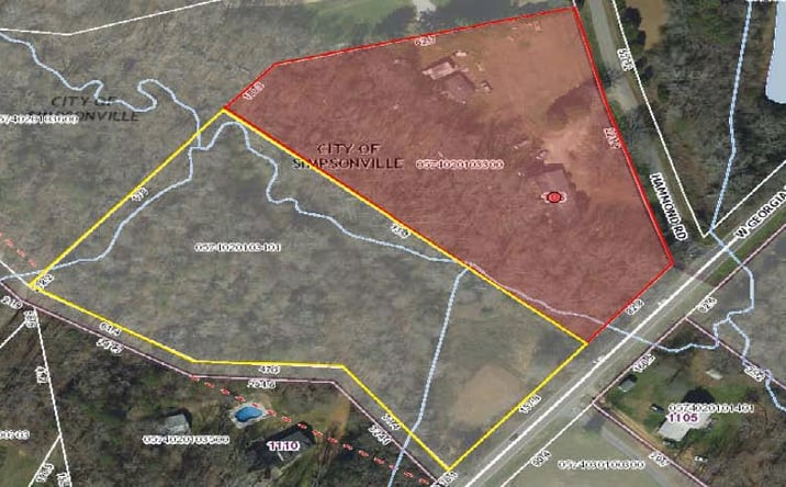 Pictures of Land property located at 103 Hammond Rd, Simpsonville, SC 29680 for sales - image #1