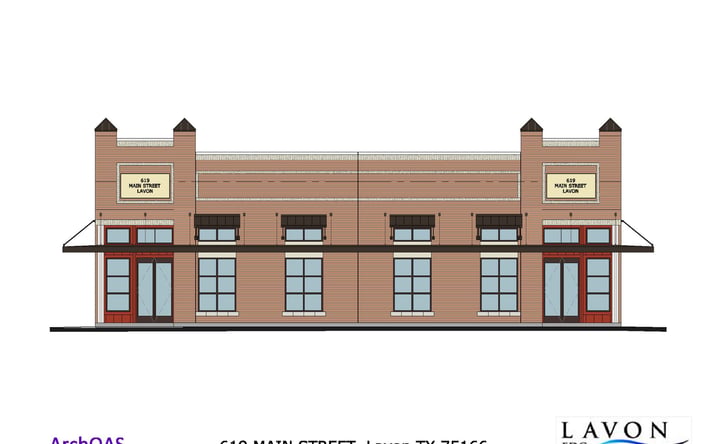 Pictures of Retail, Office property located at 619 Main St, Lavon, TX 75166 for sales - image #1