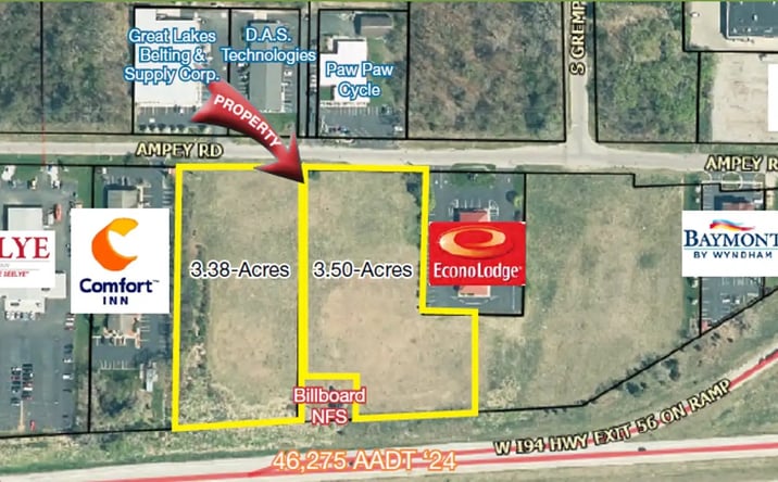 Pictures of Land property located at Ampey Rd 3, Paw Paw, MI 49079 for sales - image #1