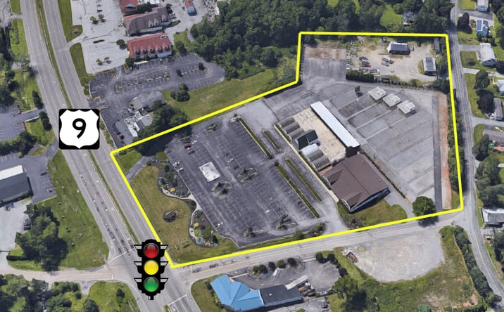 Pictures of Retail, Office, Hospitality, Mixed Use, Land, Senior Living property located at 1105 - 1115 Route 9, Wappingers Falls, NY 12590 for sales - image #1