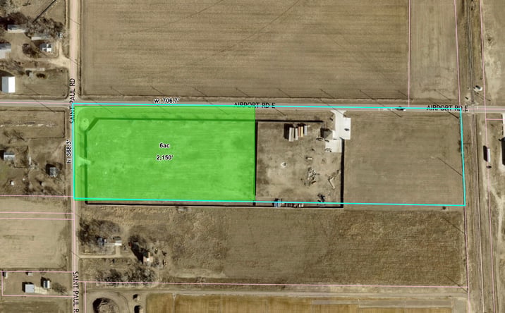 Pictures of Land property located at 1025 E Airport Rd, Grand Island, NE 68801 for sales - image #1