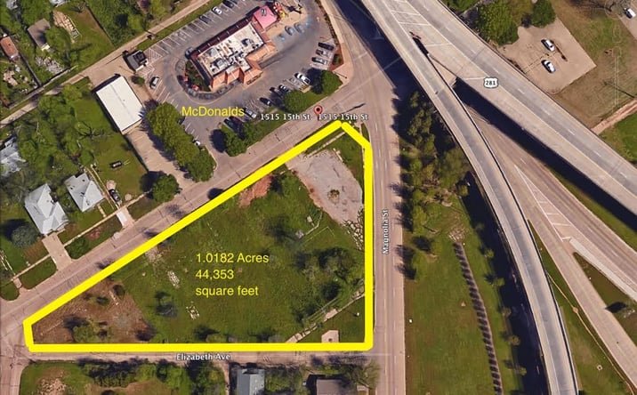 Pictures of Land property located at 1507-1515 15th St, Wichita Falls, TX 76301 for sales - image #1