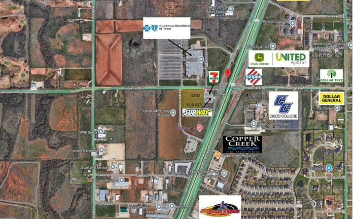 Pictures of Land property located at 4260 Treanor Dr, Abilene, TX 79602 for sales - image #1